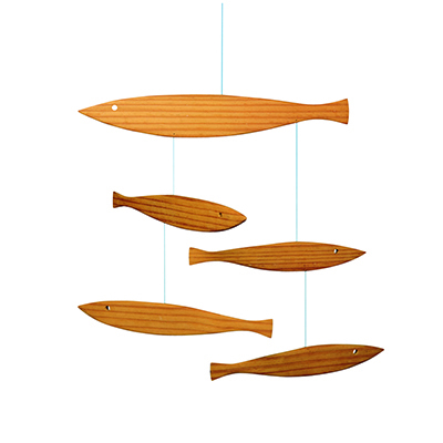 FLENSTED MOBILES ԋ floating fishinaral i`j