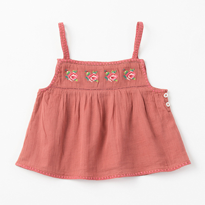 y5/26܂SALE 50OFFzEMILE&IDA 2023SS KIDS EMBROIDERED TOPiTUILE j8A-10A