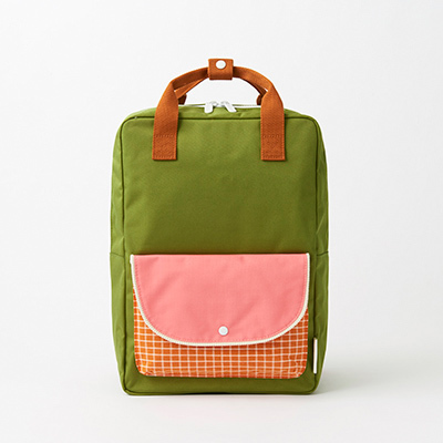 STICKY LEMON backpack large | farmhouse | envelopeisprout green j