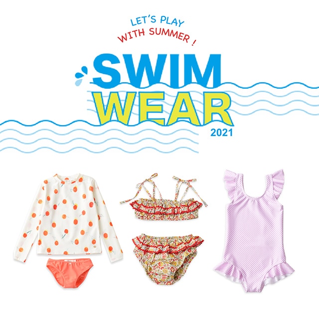 Let's play with Summer! SWIM WEAR 2021