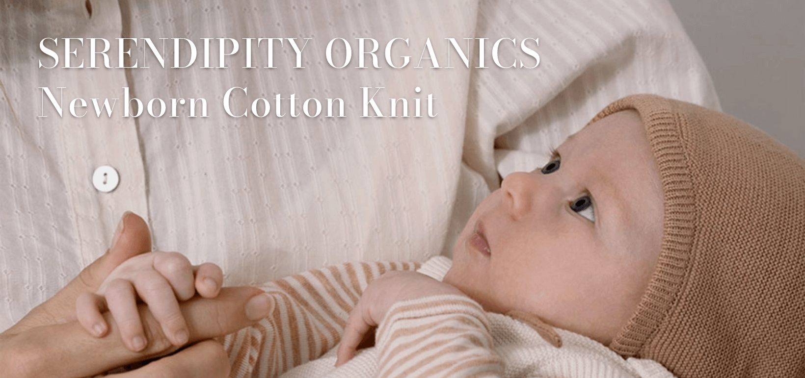 北欧生まれのオーガニックコットン新生児服 SERENDIPITY ORGANICS Newborn Cotton Knit