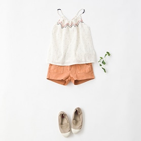 HARTFORD BLOUSE, EMILE ET IDA PANTS, BENSIOM SHOES