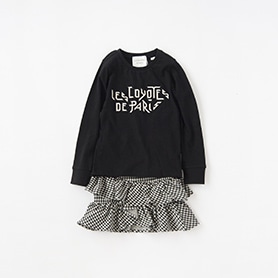 LES COYOTES DE PARIS T-SHIRT, SKIRT
