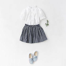 BONPOINT BLOUSE, EMILE ET IDA SKIRT