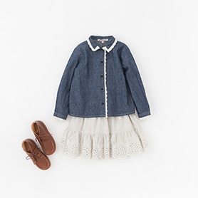 BONPOINT BLOUSE, SKIRT