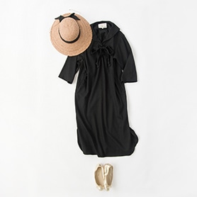 T.YAMAI DRESS, HELEN KAMINSKI HAT, PORSELLI SHOES