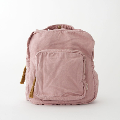 NUMERO 74 キッズ BACKPACK コットンキャンバス バックパック（S007 DUSTY PINK）