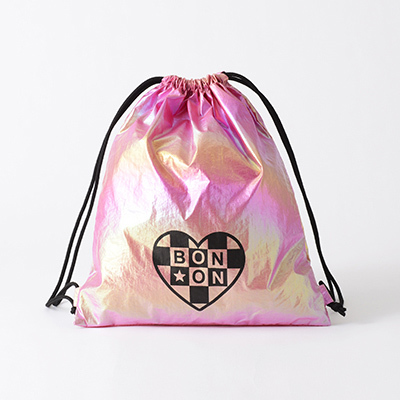 BONTON  シャイニーバックパック（U033 SHINY ROSE ピンク）