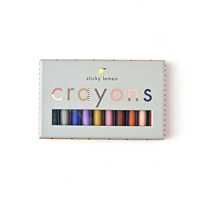 STICKY LEMON Crayons（multi color ）one size