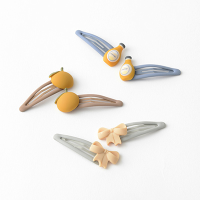 ⓝⓔⓦ【サンドクッキー】ベビーヘアクリップ　キッズ　ヘアゴム 楽天市場】Konges Sloejd コンゲススロイド ヘアクリップ