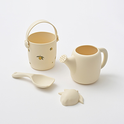 LILI et NENE キッズ KONGES SLOEJD シリコンビーチセット（LEMON