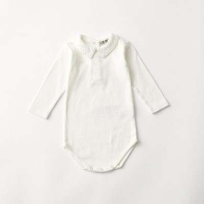 BONTON BABY BODYSUITiU135 CREME BONTON j6M-18M