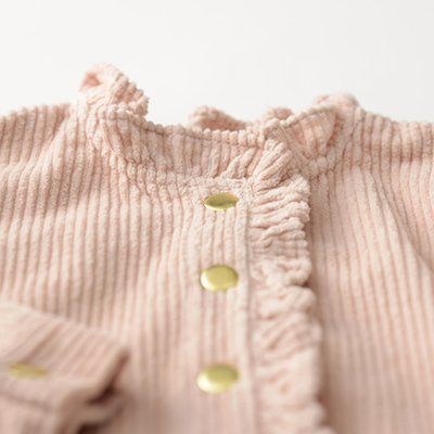 【SALE 40%OFF】LOUIS LOUISE 2022AW KIDS OVERALL SATURDAY（POWDER PINK ）4A