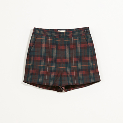 【SALE 50%OFF】BELLEROSE 2022AW KIDS SHORTS（CHECK A-C1170 ）8A