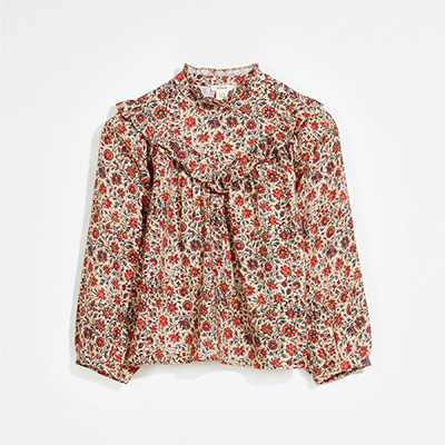 【SALE 50%OFF】BELLEROSE 2022AW KIDS BLOUSES（DISPLAY A-F2165 ）6A-8A