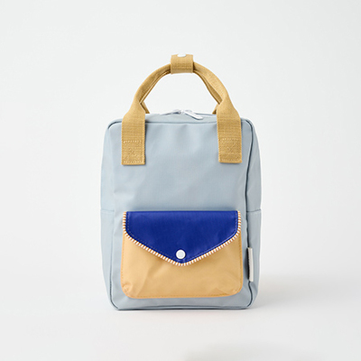 STICKY LEMON backpack small | meadows | envelope | blue bird