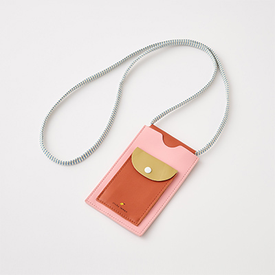 STICKY LEMON phone pouch XL | meadows | suzy blush