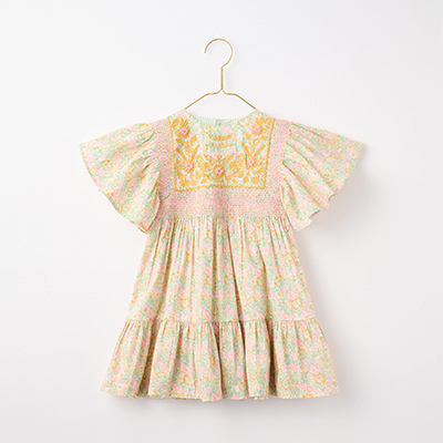 LILI et NENE キッズ BONJOUR 2023SS KIDS Rosalie dress