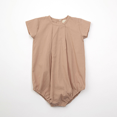 SERENDIPITY ORGANICS 2023SS BABY Baby Pleat Suit（Almond ）18M-24M