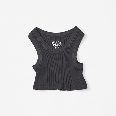 SUN CHILD KIDS Tee shirt（Carbone）4A-8A