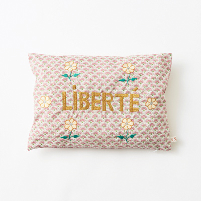 CSAO coussin brode（pink/liberte ）one size