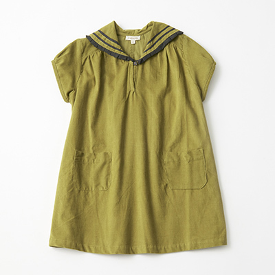 CARAMEL 2023AW KIDS WOVEN DRESSiLIME j8A-12A