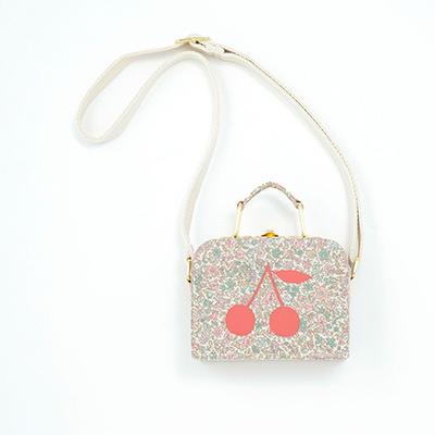 BONPOINT KIDS SAC VALISETTE AIMANEi520 FLEURS ROSE jTU