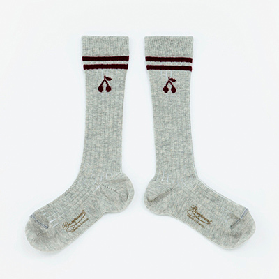 BONPOINT KIDS CHAUSSETTES DHAZAi153 UPB RAISIN jT4-T5