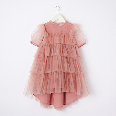 C'ERA UNA VOLTA 2024SS KIDS Mary Dress（Pink）4A-8A