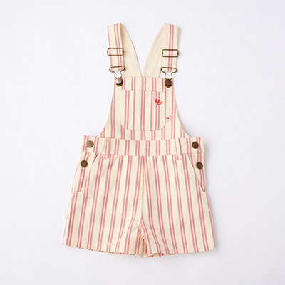 �ySALE 50%OFF�zEMILE ET IDA 2024SS KIDS SALOPETTE RAYEE�iRAYURE ROSE�j8A-10A
