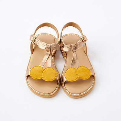 �ySALE 50%OFF�zEMILE ET IDA 2024SS KIDS SANDALES CERISES�iJAUNE DORE�j26