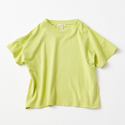 �ySALE 50%OFF�zCARAMEL 2024SS KIDS JERSEY TOP�iSOFT YELLOW�j8A-12A