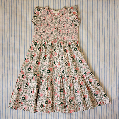 LILI et NENE キッズ BONJOUR 2024SS KIDS IBIZA DRESS - new sketch