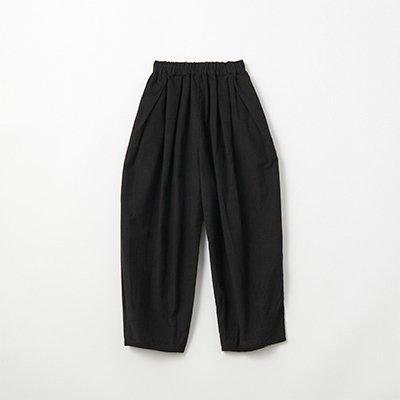 LILI et NENE キッズ CARAMEL 2024AW KIDS BOBBY TROUSER（BLACK）8A-12A