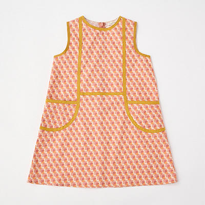LILI et NENE キッズ CARAMEL 2025SS KIDS IRIE DRESS COTTON
