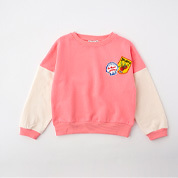 EMILE ET IDA 2025AW KIDS SWEAT BADGESiCAPUCINEj6A