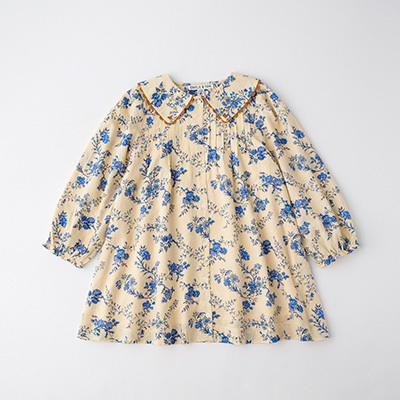 EMILE ET IDA 2025AW KIDS ROBE ORCHID BLEUiORCHID BLEU j4A-6A