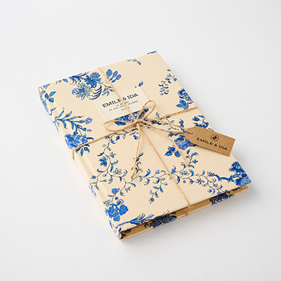 EMILE ET IDA 2025AW KIDS CARNETiORCHID BLEUj