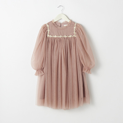 C'ERA UNA VOLTA 2025AW KIDS Kate DressiDusty Pinkj8A