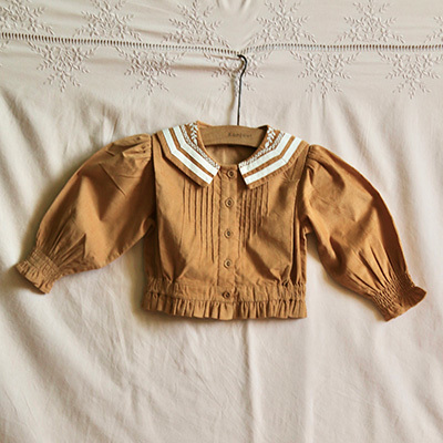 bonjour 12Yブラウス Bonjour Sagan（ボンジュールサガン） ブラウス シャツ ナイロンタフタ