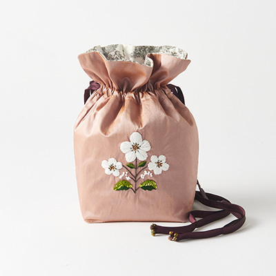 KAORI EMBROIDERY. ΂̃|VFbgipinkj