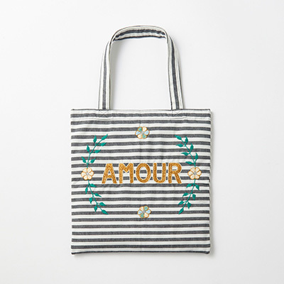 CSAO Embroidered Lisette bag AMOUR