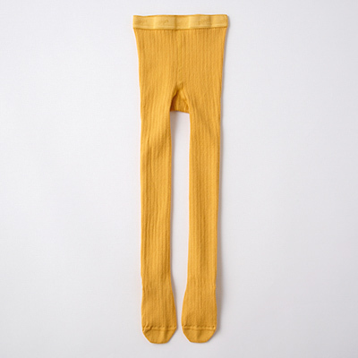 COLLEGIEN Louise-Ribbed Tightsi213 Camomillej12`20cm