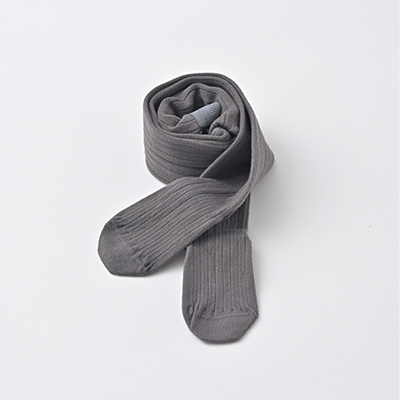 COLLEGIEN Louise-Ribbed Tightsi784 Gris Galetj12`22cm