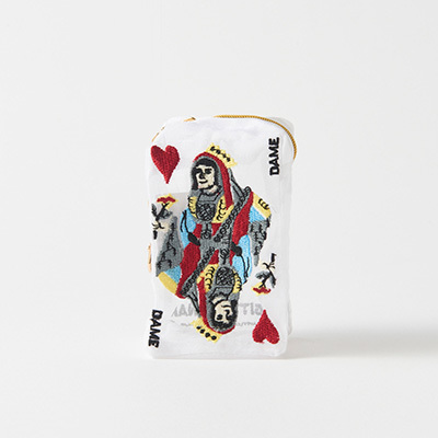 BRIGITTE TANAKA Sac pochette carte jouet