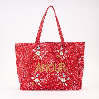 CSAO Kossiwa bag embroidered AMOUR