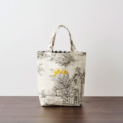 KAORI EMBROIDERY. ���o�[�V�u���g�[�g�o�b�O�i�~�j�j/�g�����h�W���C�iblack�j