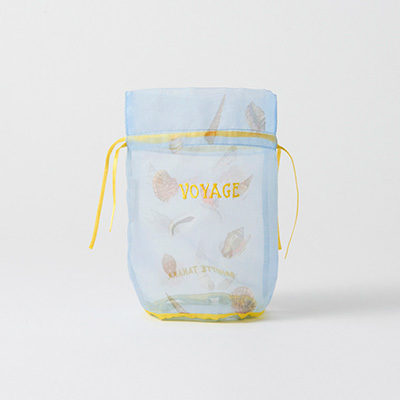 BRIGITTE TANAKA COQUILLAGE VOYAGE POUCH