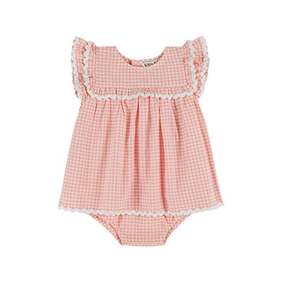 EMILE ET IDA 2026SS BABY ROBE BARBOTEUSE�iVIVI�j9M-18M