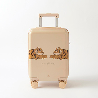 [非売品]TIGERS キャリーケース 新品未使用 LILI et NENE アクセサリ・グッズ KONGES SLOEJD TRAVEL SUITCASE（TIGER）